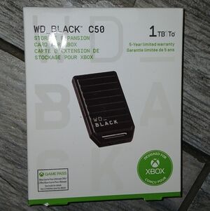 Black C50 Storage Expansion Card for Xbox - Black